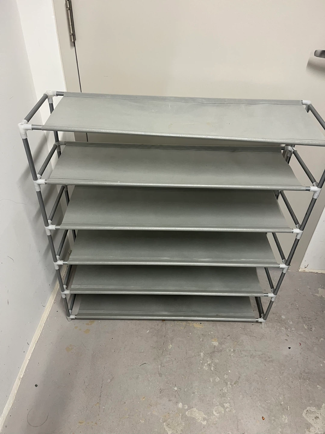 6-Tier Grey Shoe Rack - photo 5