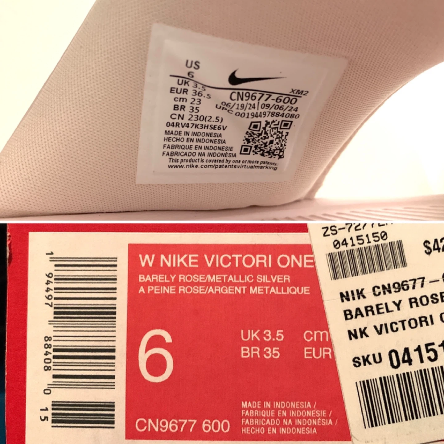 Nike Womens Shoe Size 6, 10 Victori One Slides/Sandal NEW - photo 3