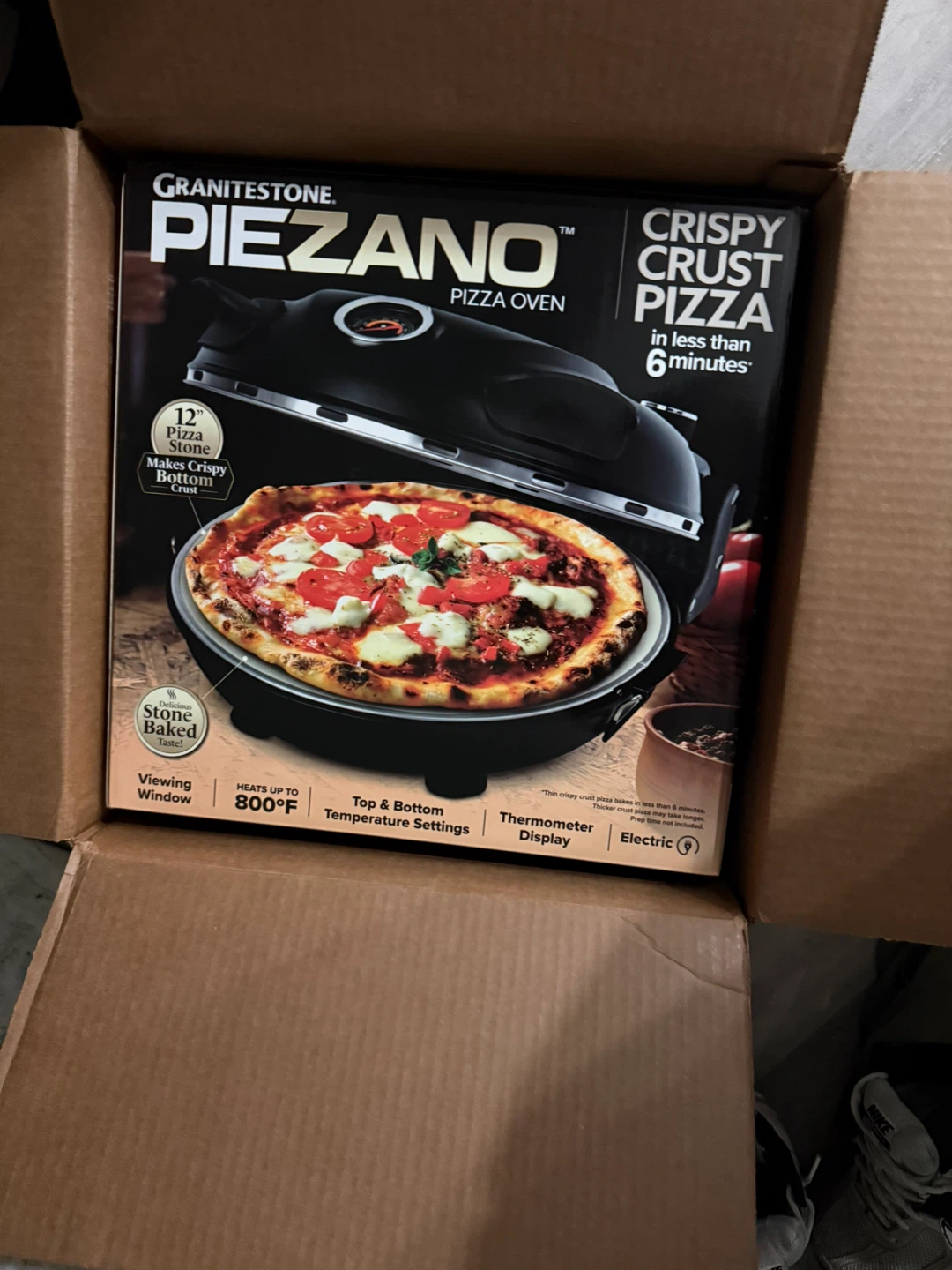 GraniteStone Piezano Pizza Oven brand new