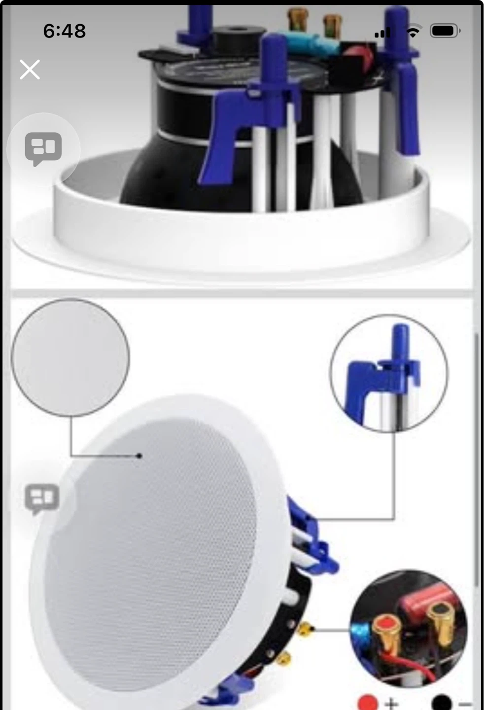 Herdio 6.5 Inch Ceiling Speakers (4 Pack) - photo 5