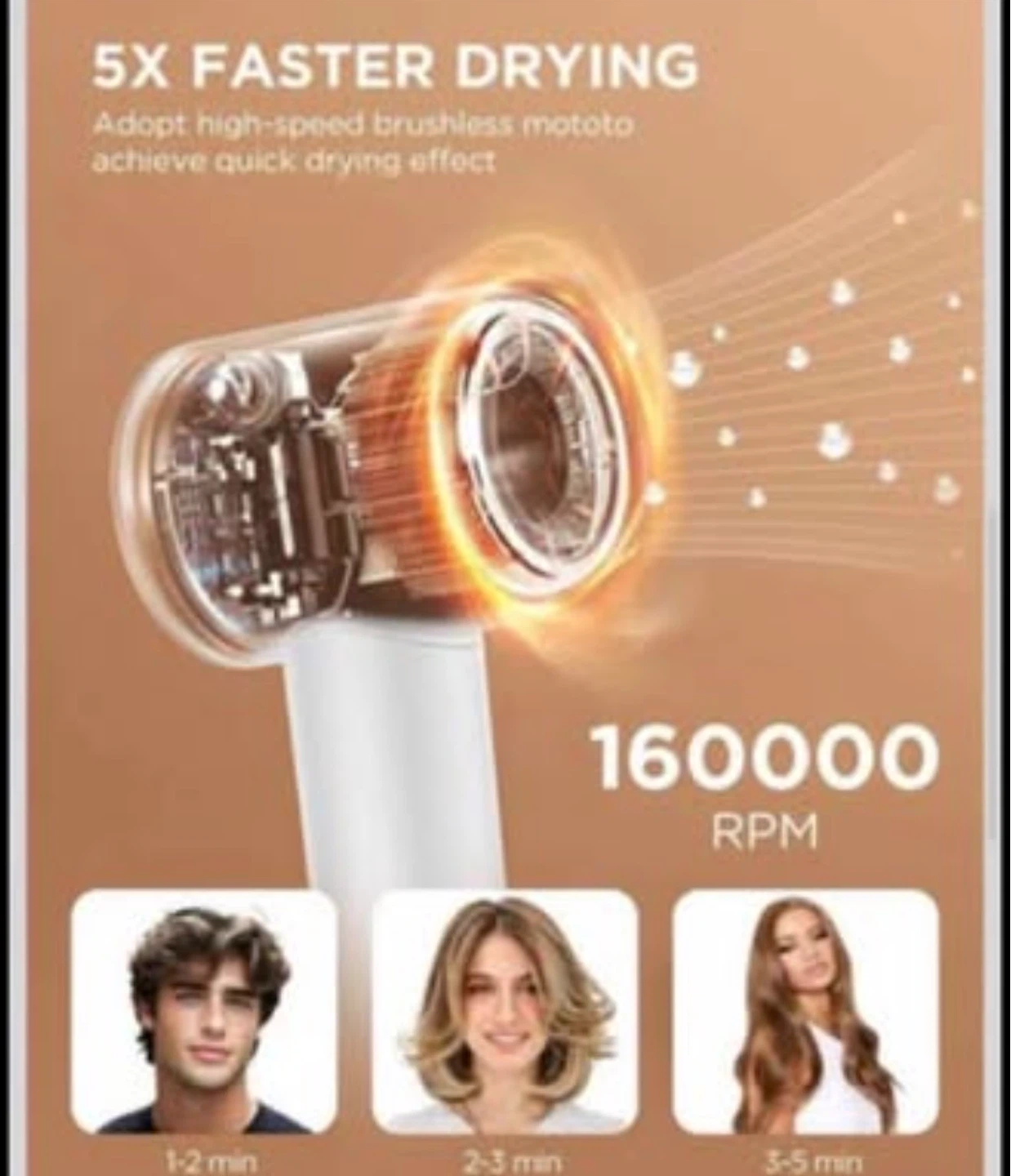 High-Speed Ionic Hair Dryer