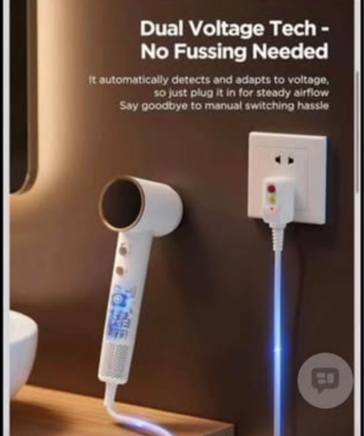 High-Speed Ionic Hair Dryer - photo 3