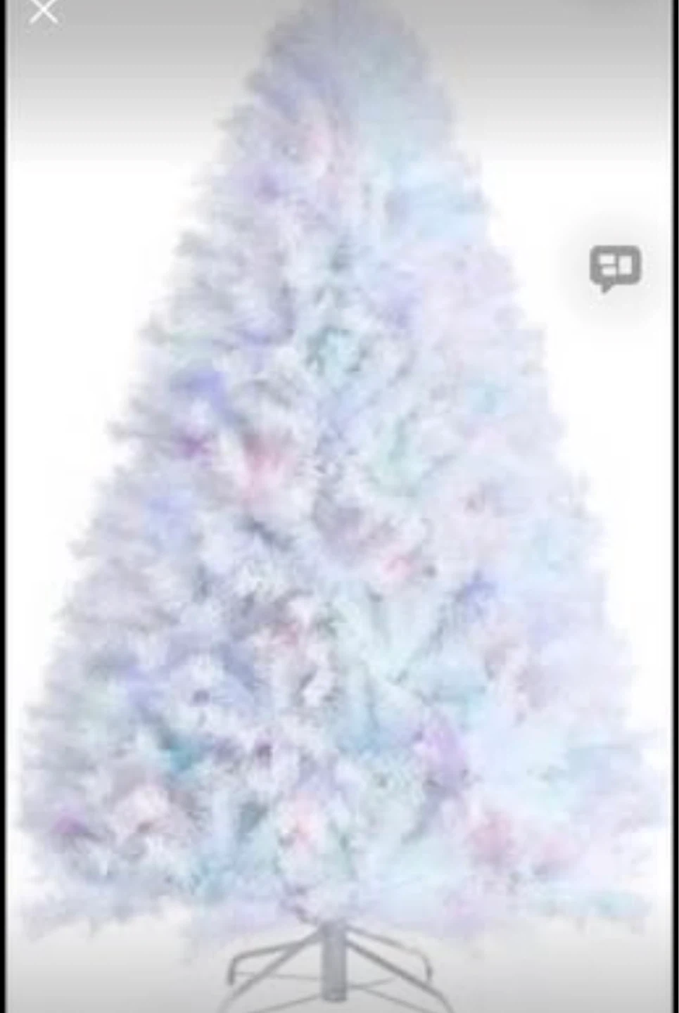White 6ft Artificial Christmas Tree - photo 4