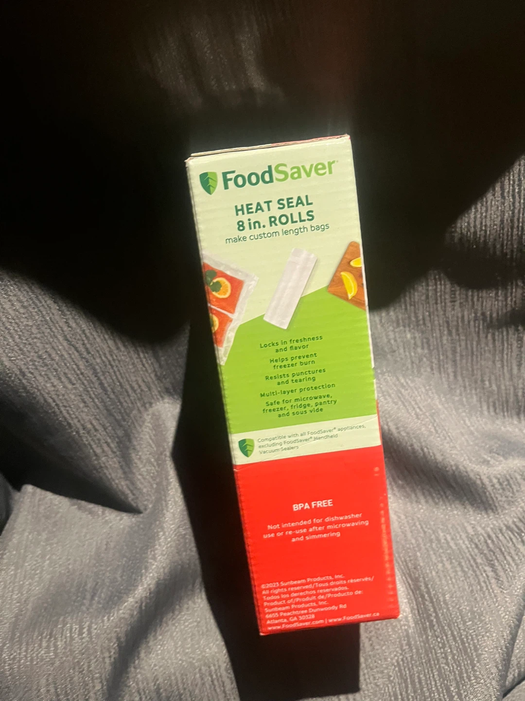 FoodSaver Heat Seal 8" Rolls (2 rolls) - photo 2