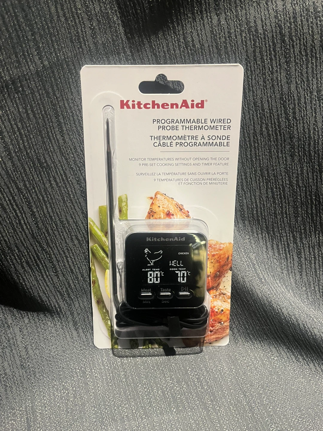 KitchenAid Programmable Wired Probe Thermometer