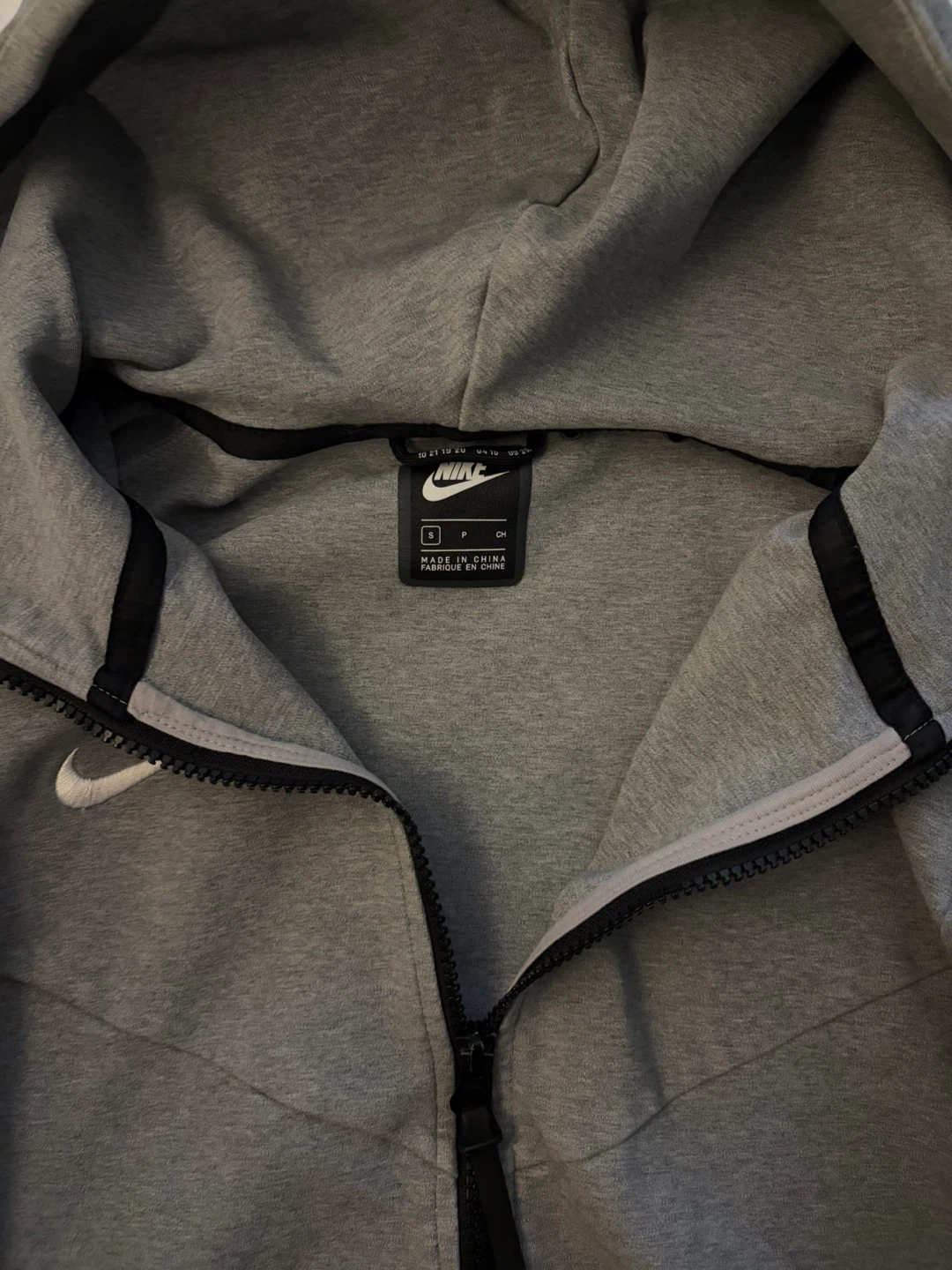 Nike Chelsea FC Tech Fleece Full-Zip Hoodie Grey Size S - photo 2