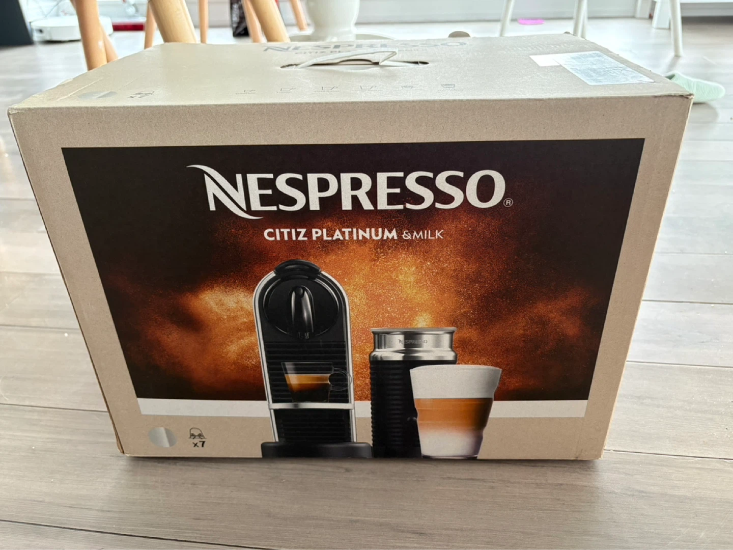 Nespresso Citiz Platinum & Milk Espresso Machine - photo 2