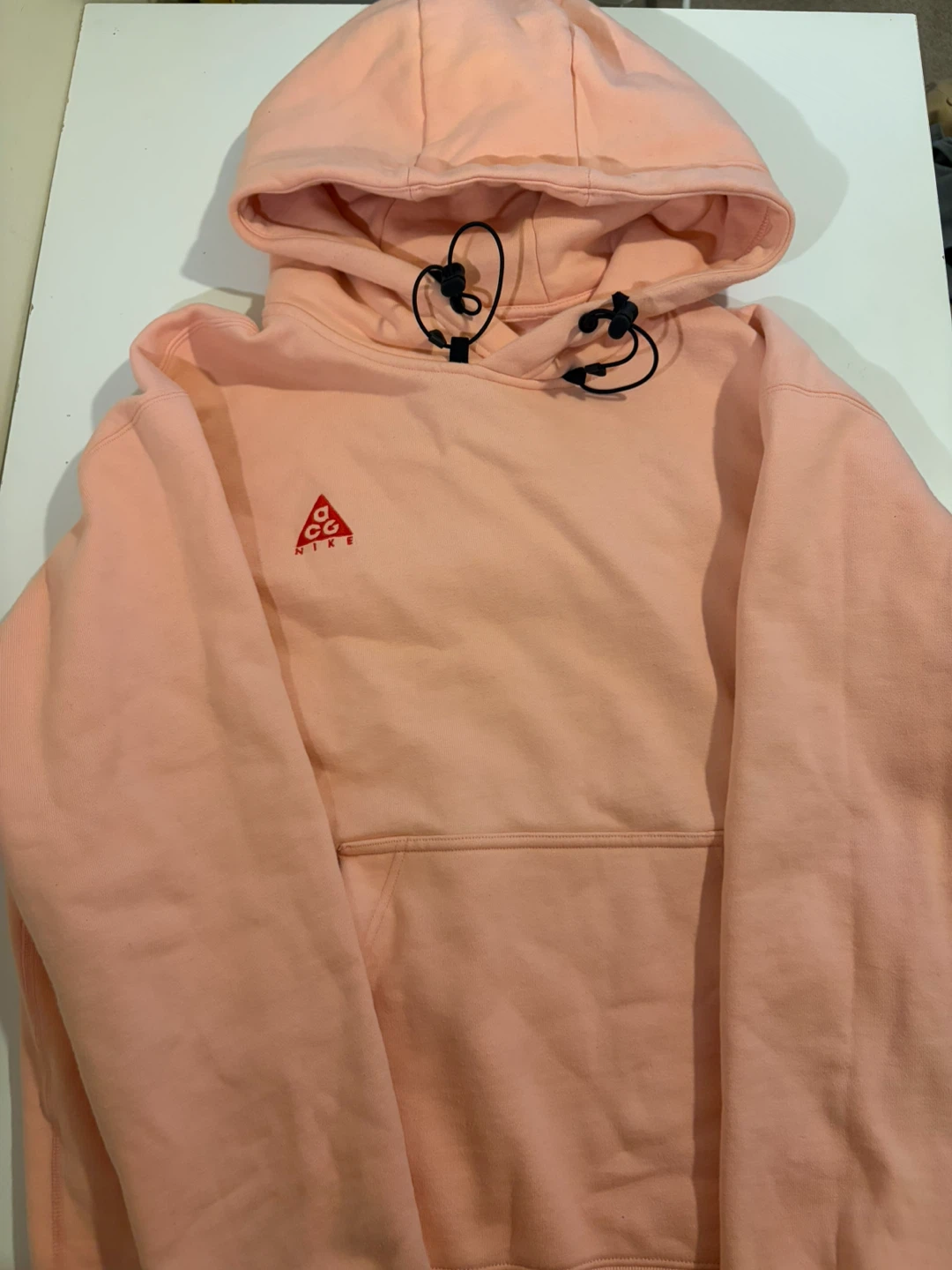 Nike ACG Hooded Sweatshirt - Peach - Size S