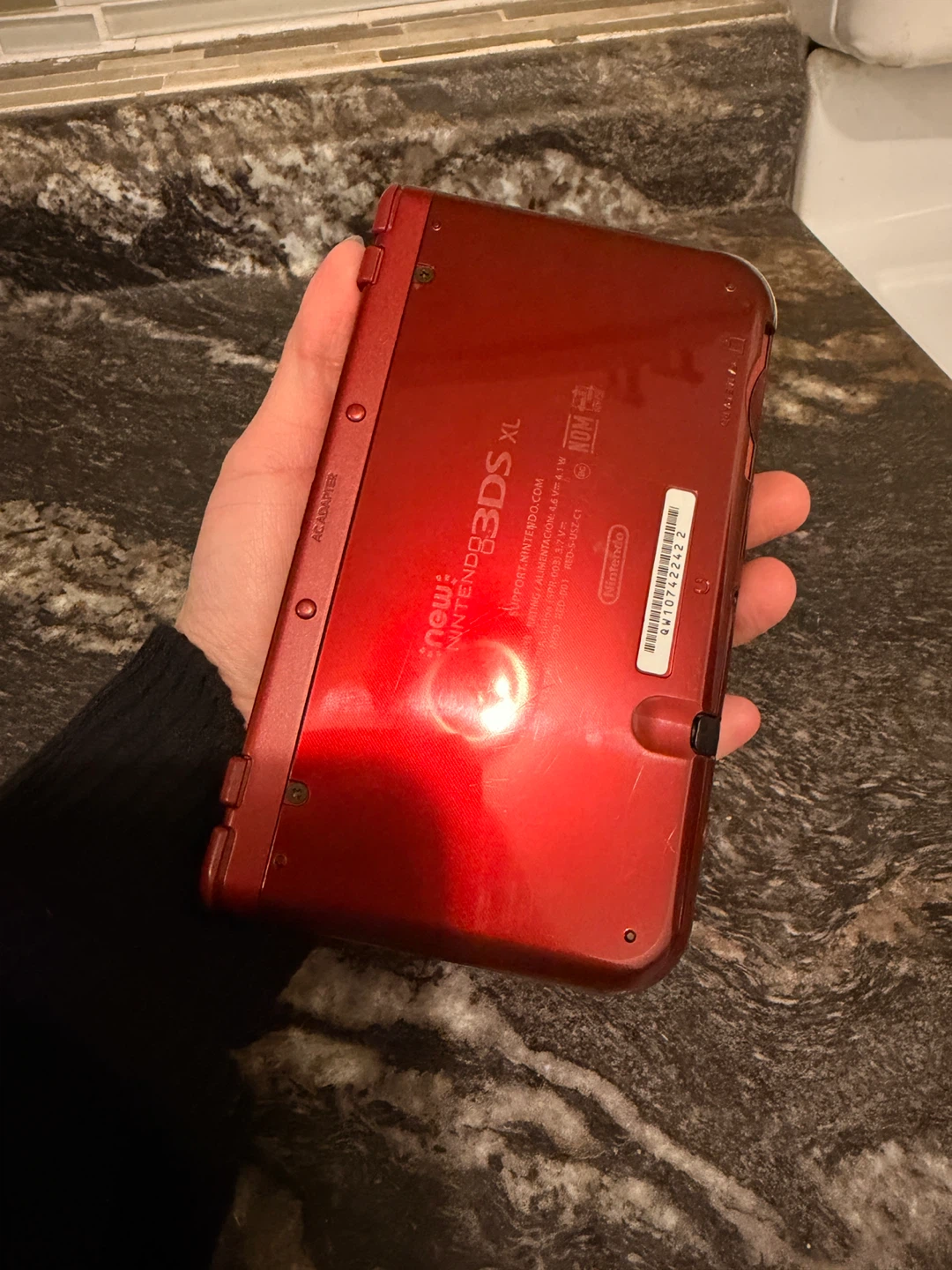 Red New Nintendo 3DS XL-Dual IPS - photo 2
