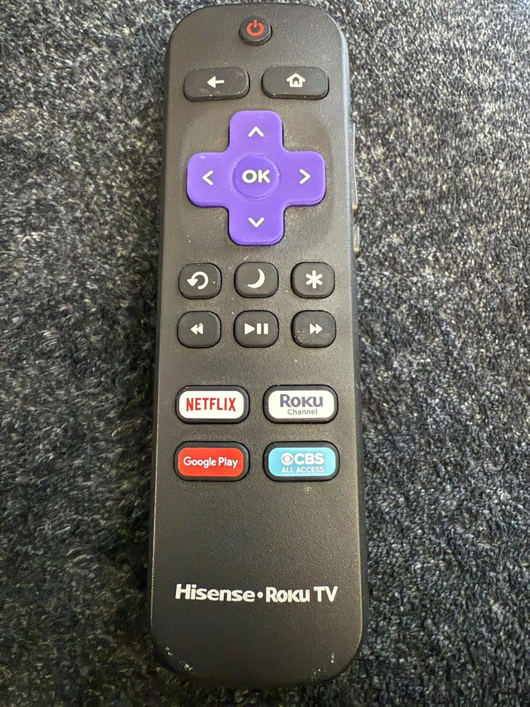 58 inch Hisense Roku TV stand included - photo 2