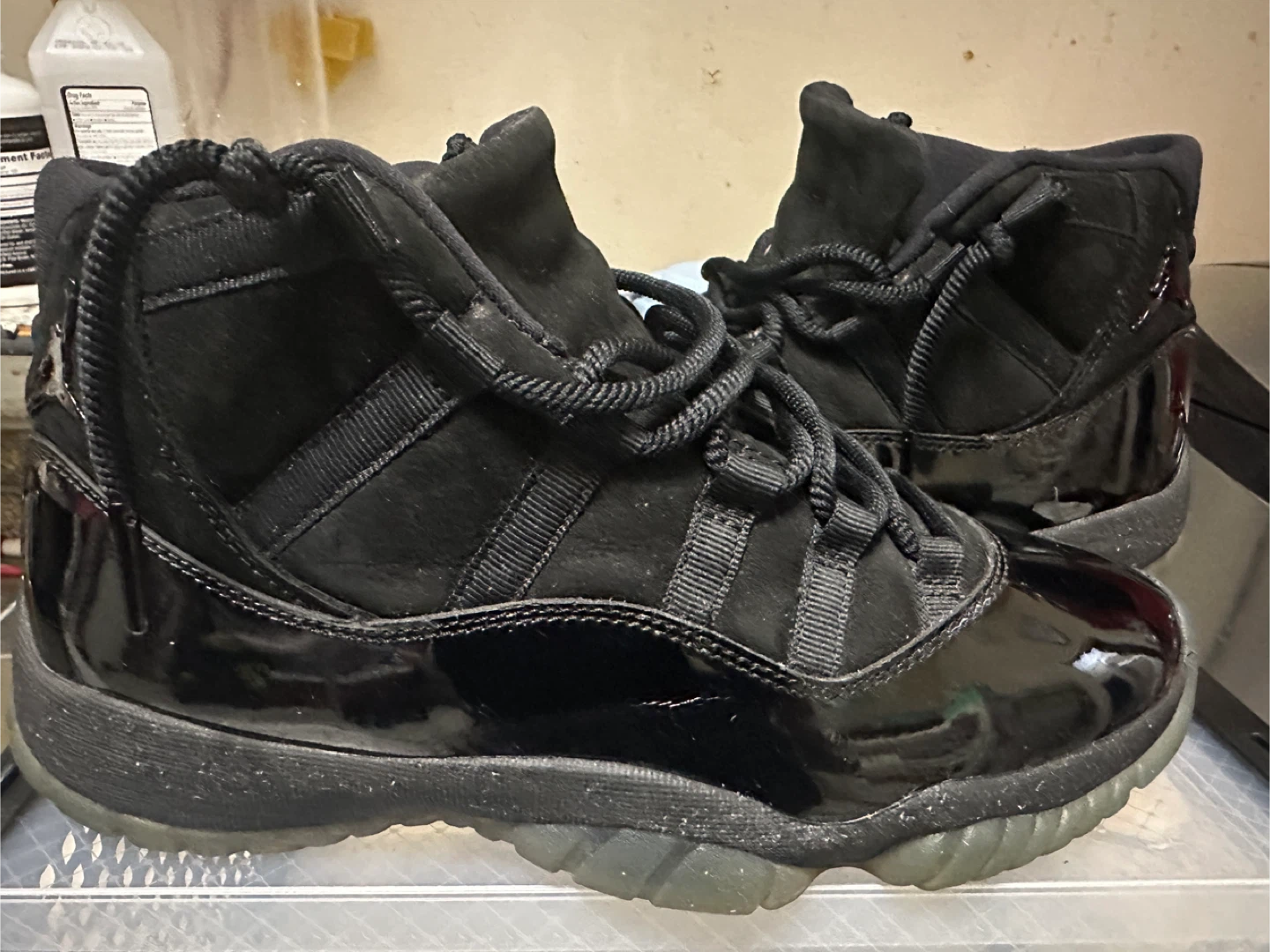 Jordan 11 Retro Black Suede Patent Leather and Jordans 1 - photo 2
