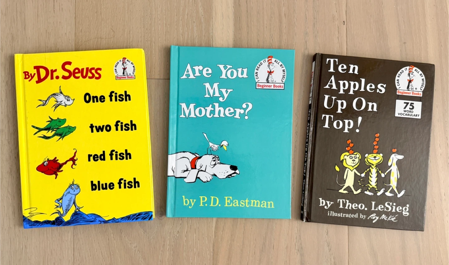 Dr. Seuss Beginner Books Collection (3 Books) 🥕
