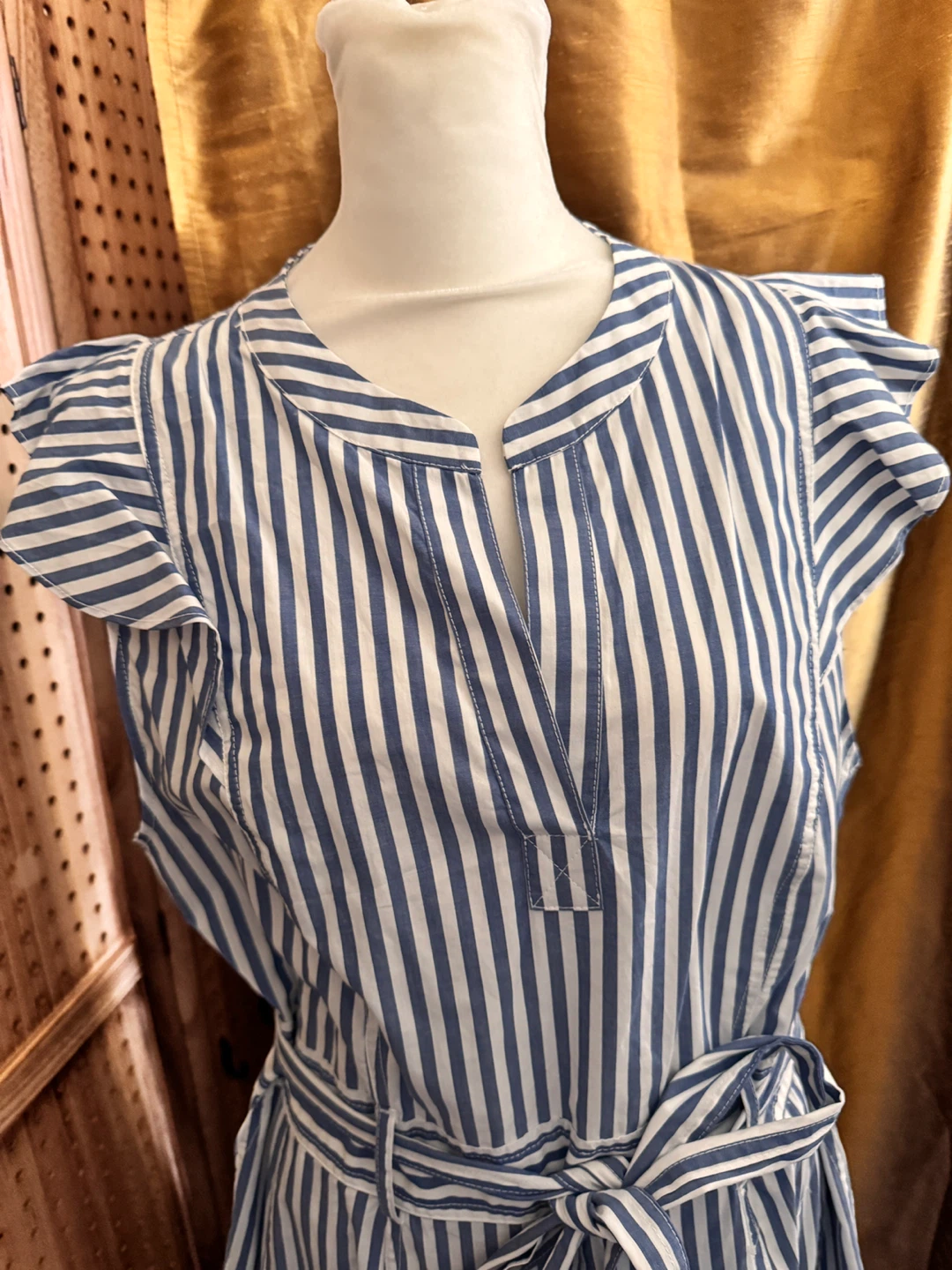 Tommy Hilfiger MYKONOS Striped Maxi Dress Size L - photo 5