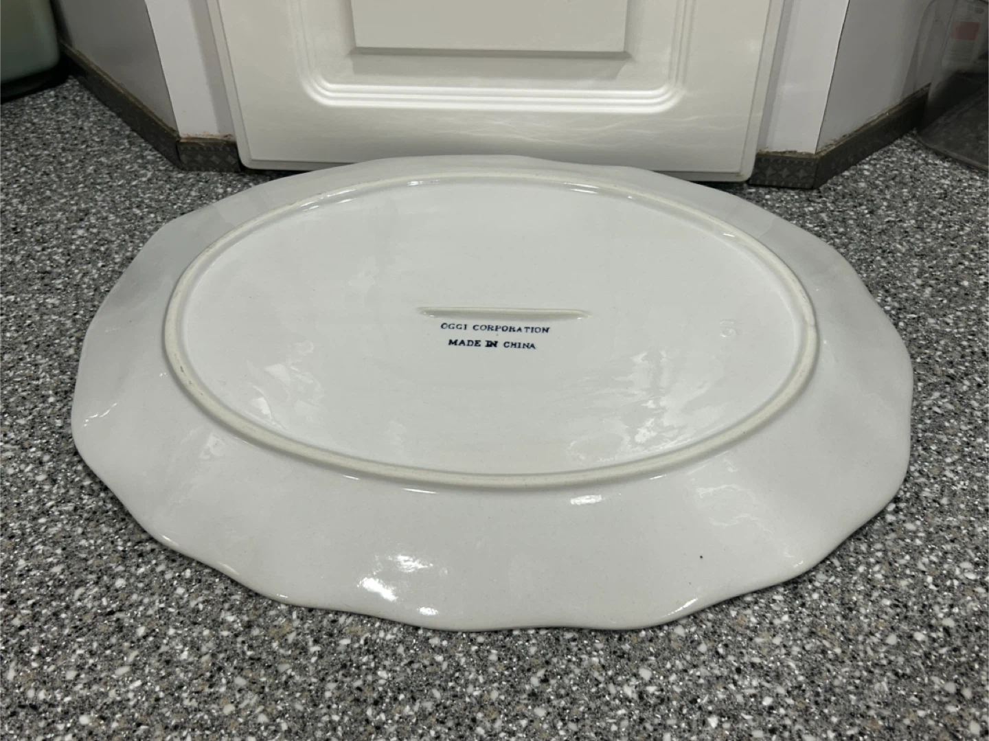 Large White Embossed Turkey Serving Platter 🥕– Holiday - photo 2
