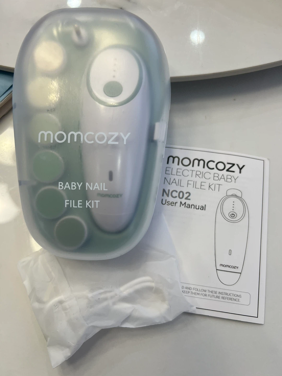 Momcozy Electric Baby Nail File Kit NC02