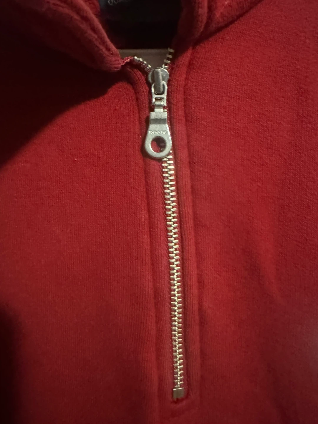 Roots Athletics Red 1/4 Zip Sweatshirt L/G - photo 3