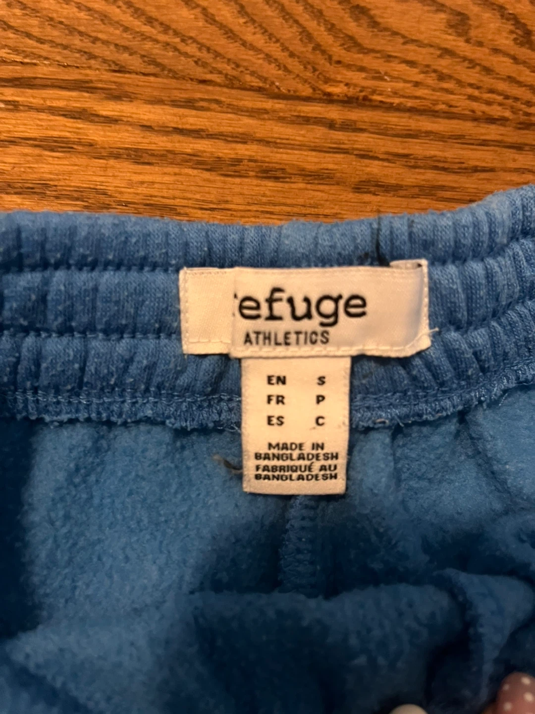 Refuge Athletics Fleece Shorts - Blue - Size Small