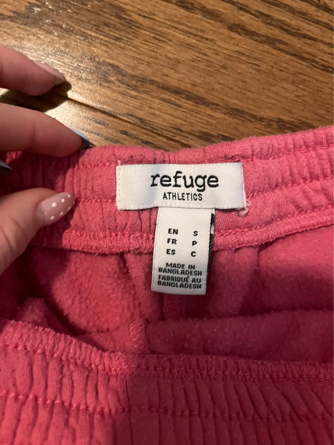 Refuge Athletics Fleece Shorts - Blue - Size Small - photo 4
