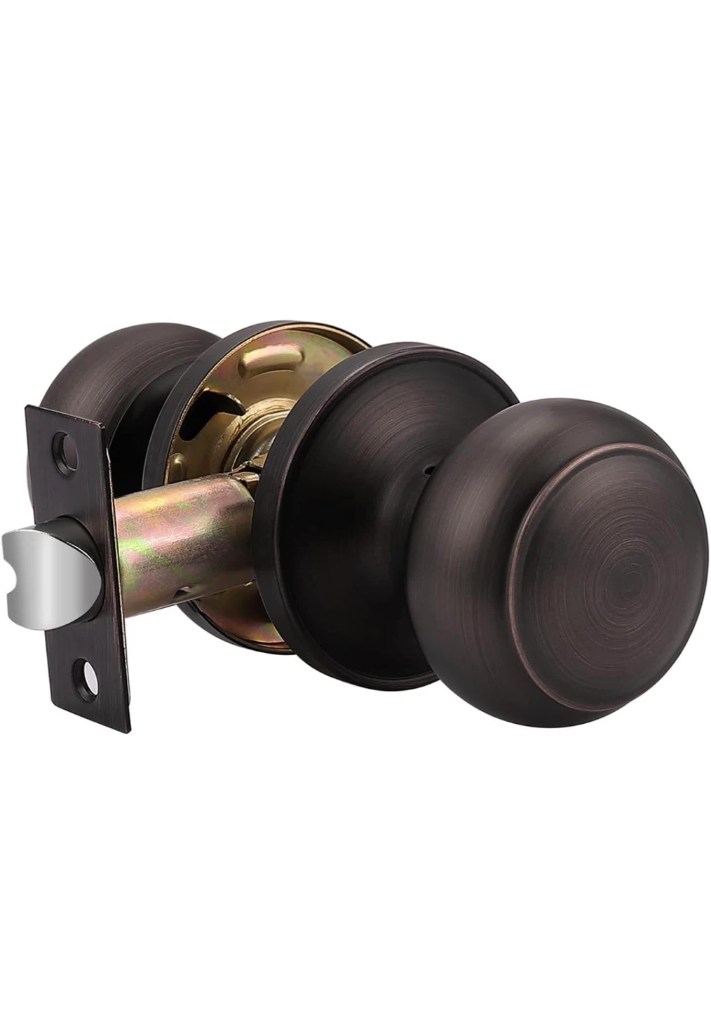 Probrico 5 Pack Oil Rubbed Bronze Interior Door Knobs - photo 3