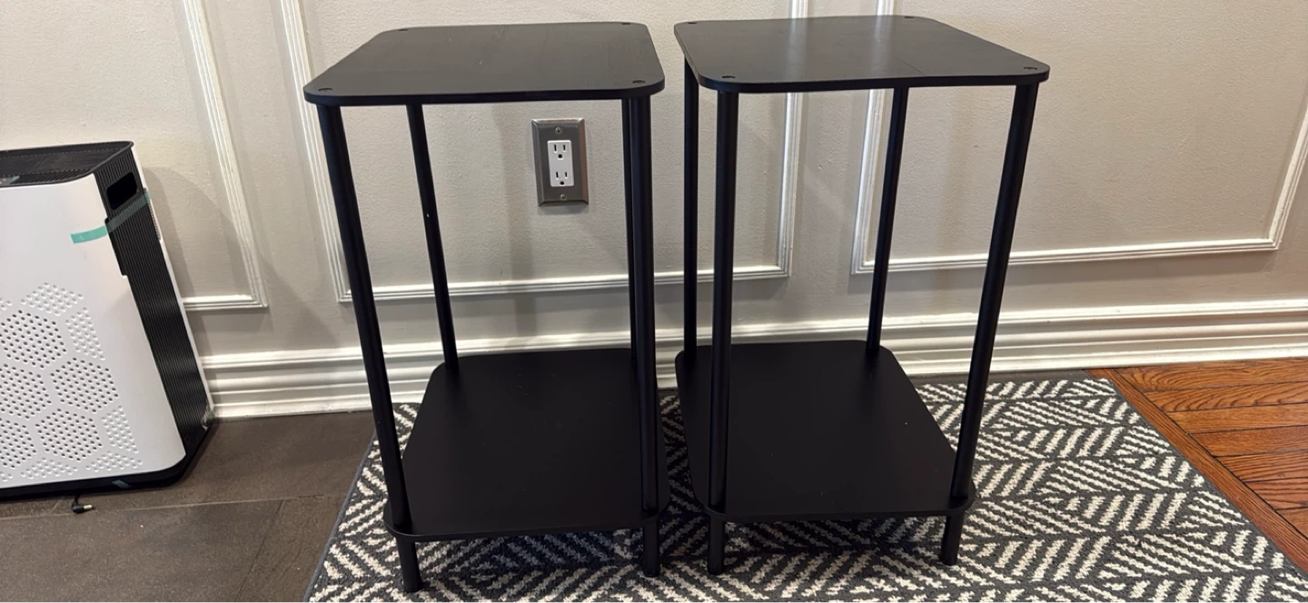 Black End Tables (Set of 2) - photo 5