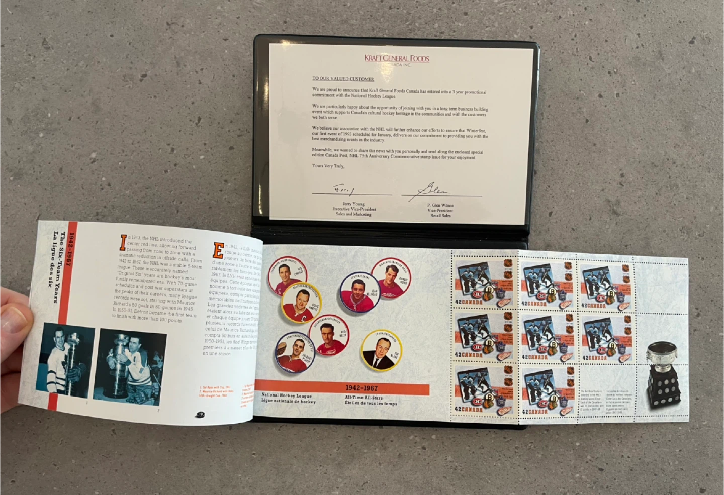Kraft General Foods NHL All-Stars Stamp Collection - photo 4