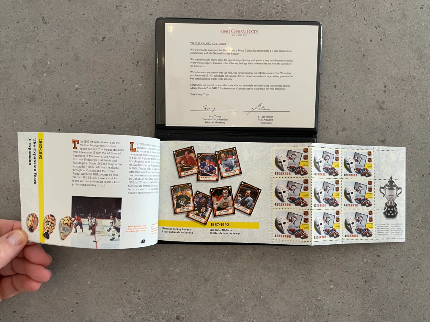 Kraft General Foods NHL All-Stars Stamp Collection - photo 5
