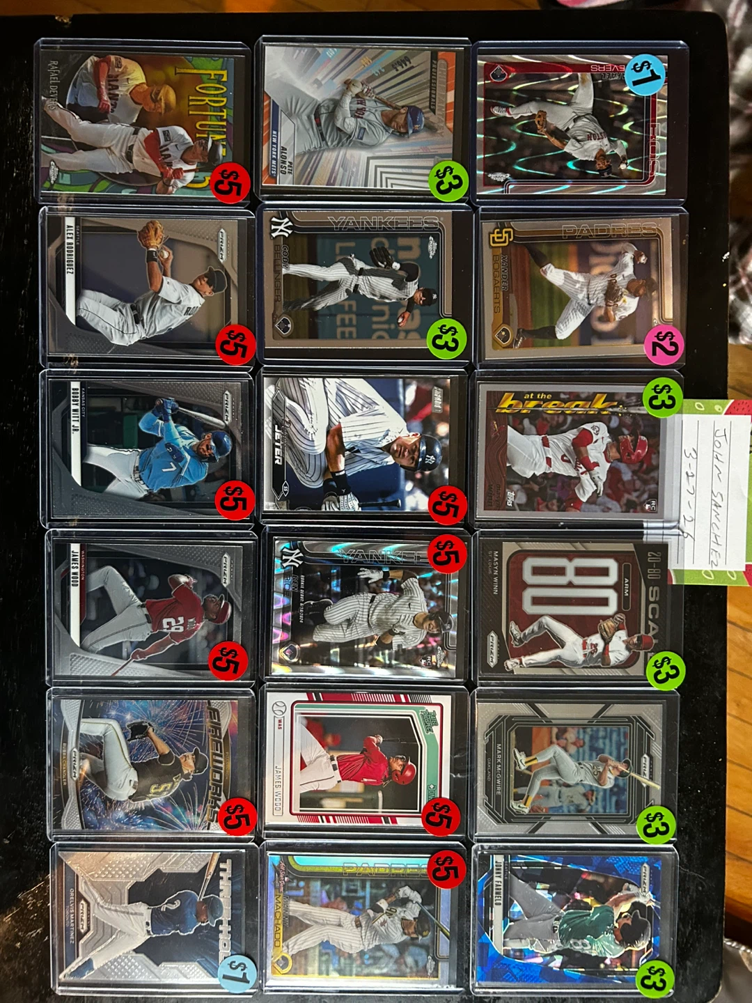 Assorted Baseball Cards