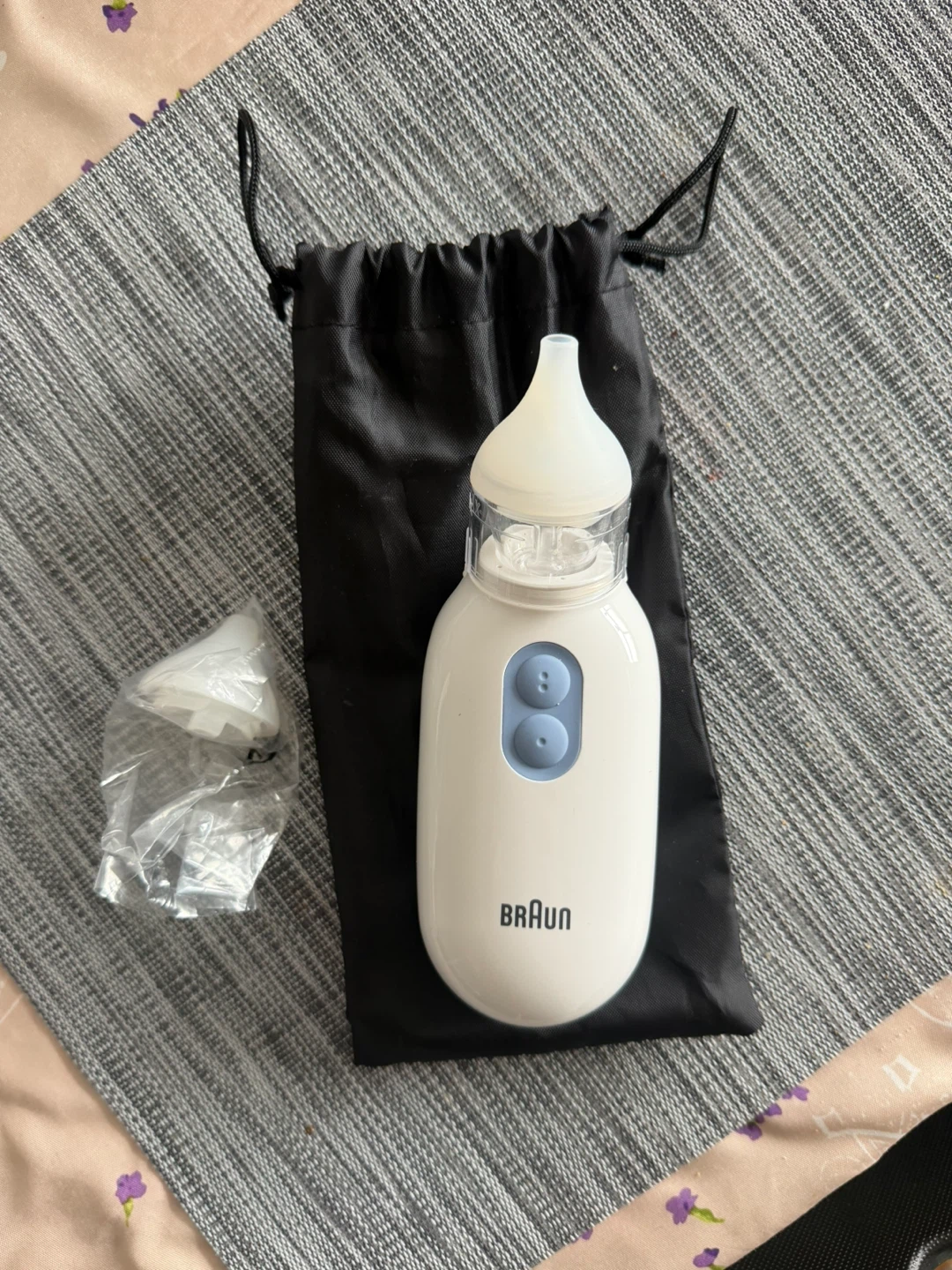 Braun Nasal Aspirator with Case