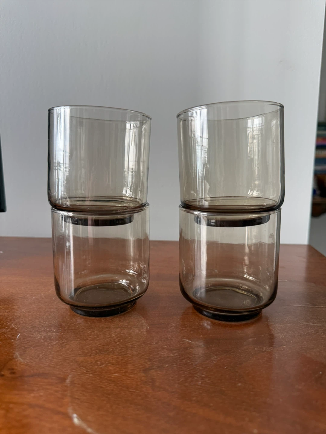 MCM Smoked Glass Tumblers - photo 3