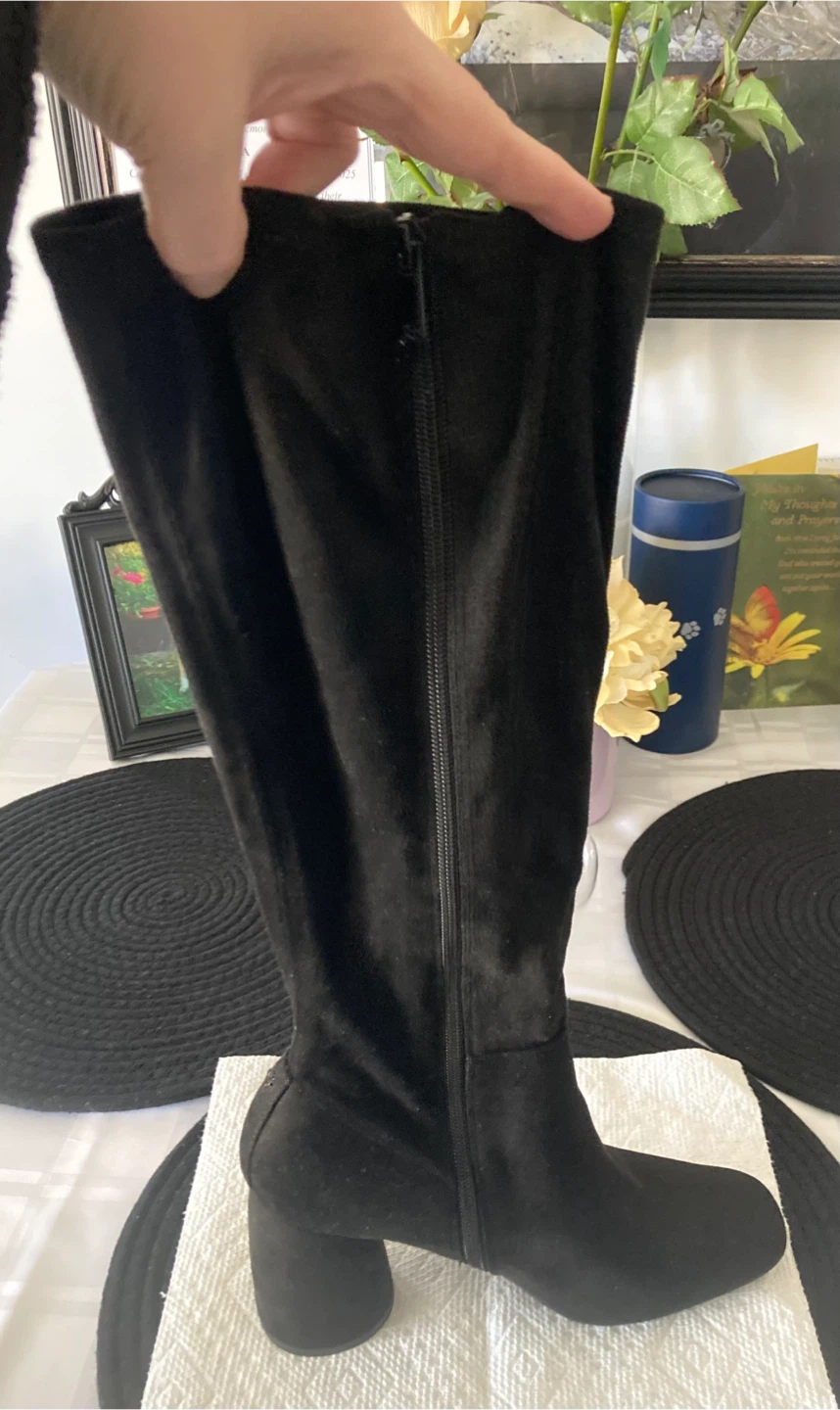 Women’s size 9 suede dress boots - photo 2
