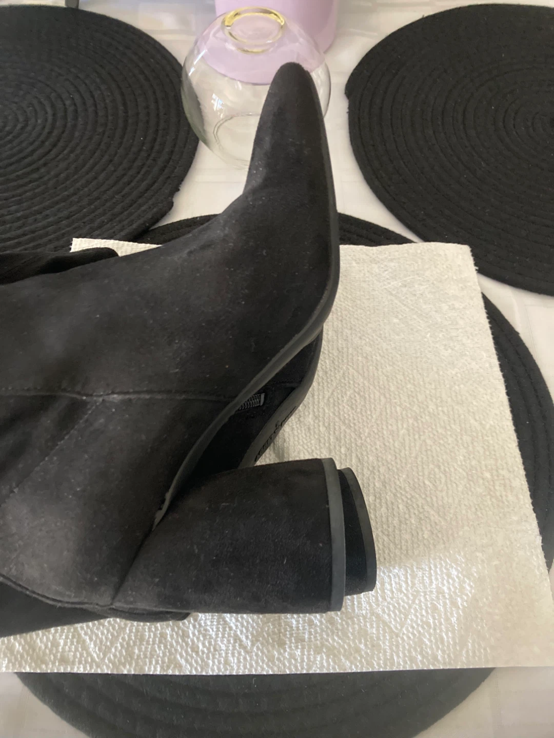 Women’s size 9 suede dress boots - photo 5