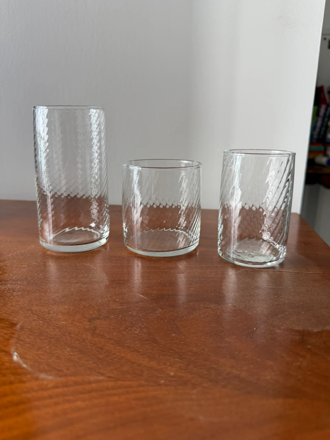 MCM Textured Glasses - 18 pcs