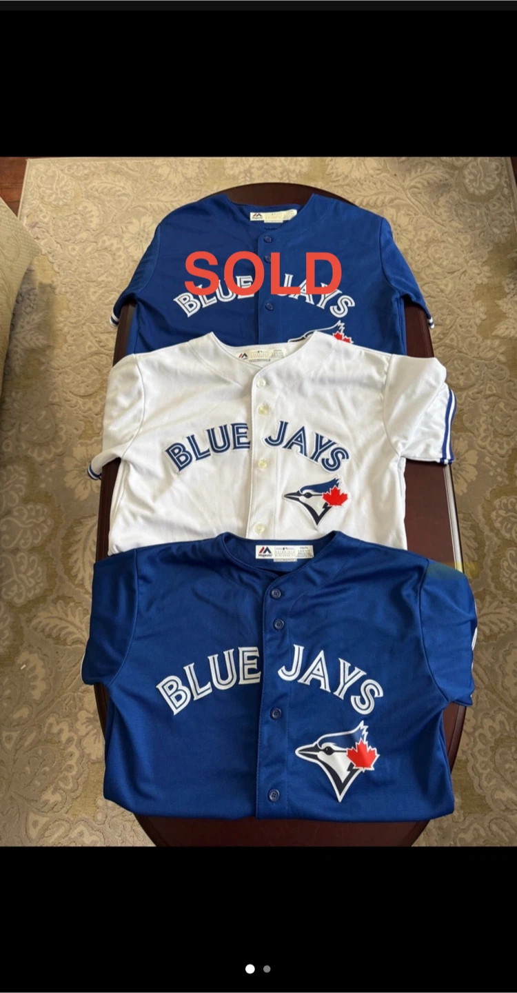Toronto Blue Jays Jerseys - youth size large - photo 2
