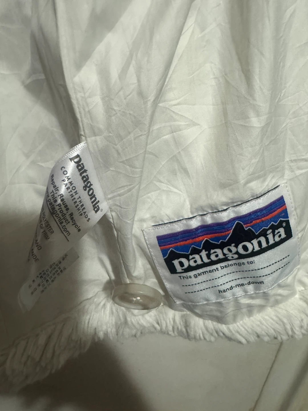 Patagonia Fleece Jacket - White - photo 5