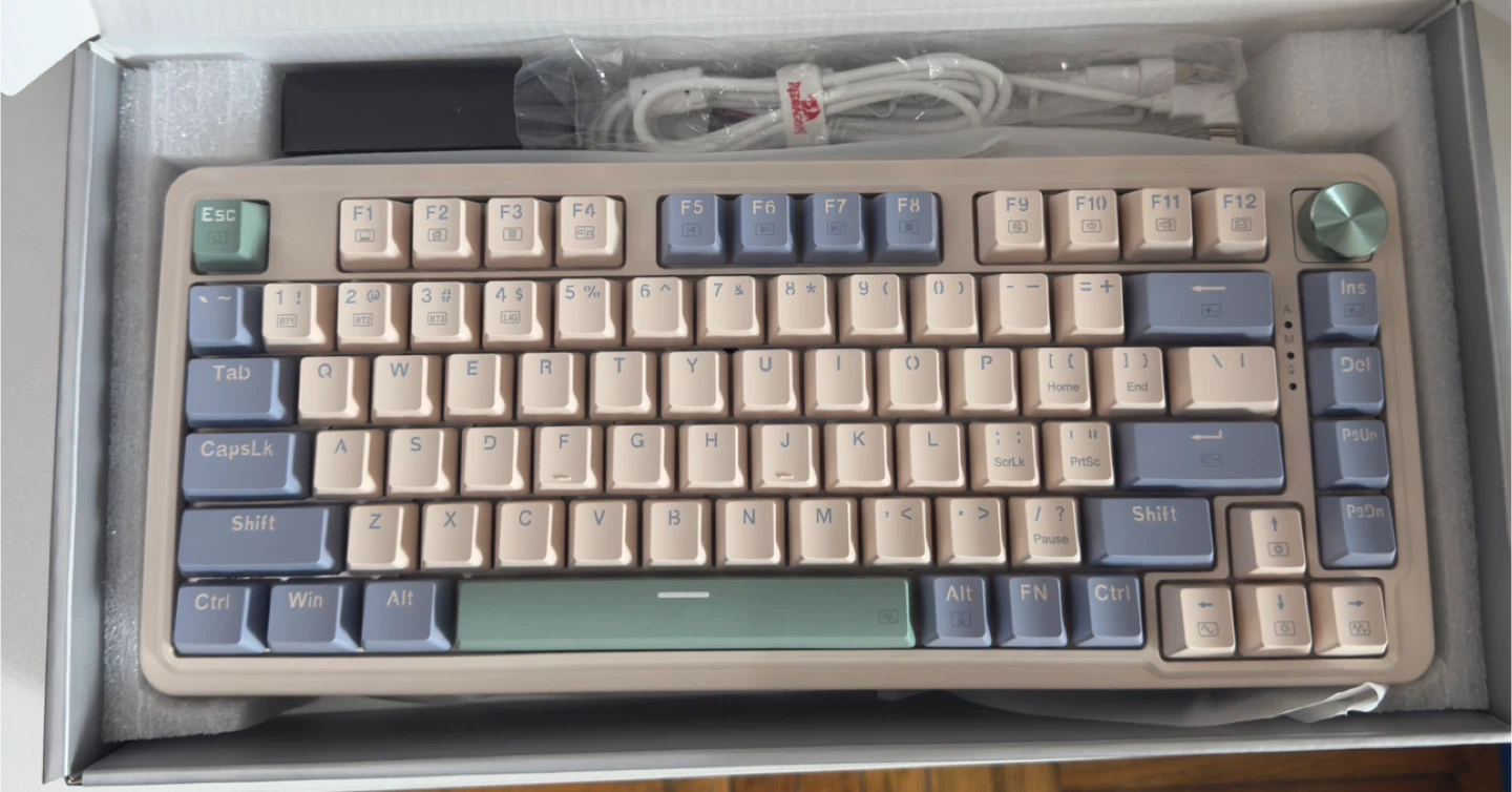 Redragon K557 UCAL PRO Wireless 75% Gasket Mechanical Keyboard - photo 4