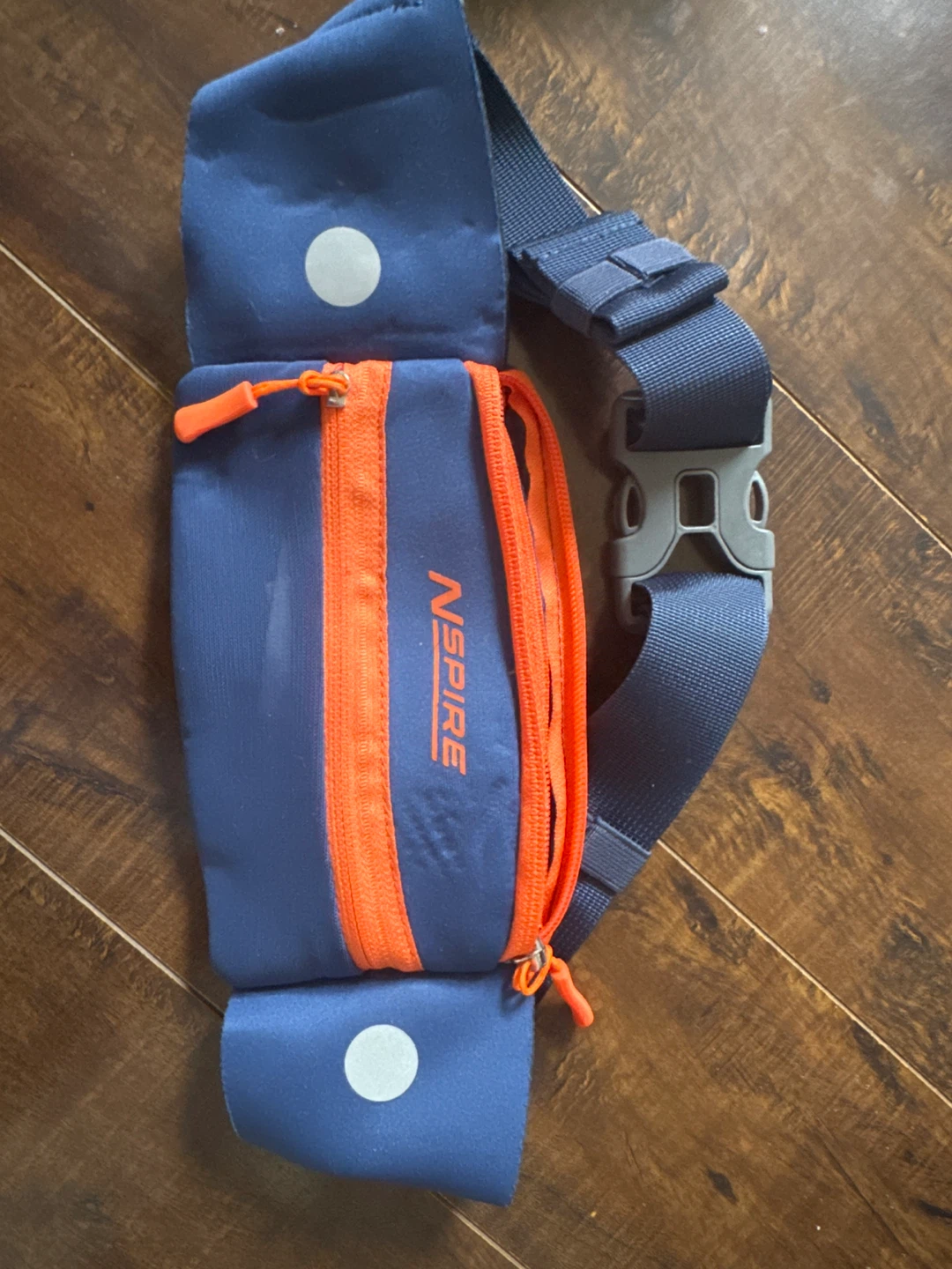 NSPire Running Belt Bag - Blue/Orange