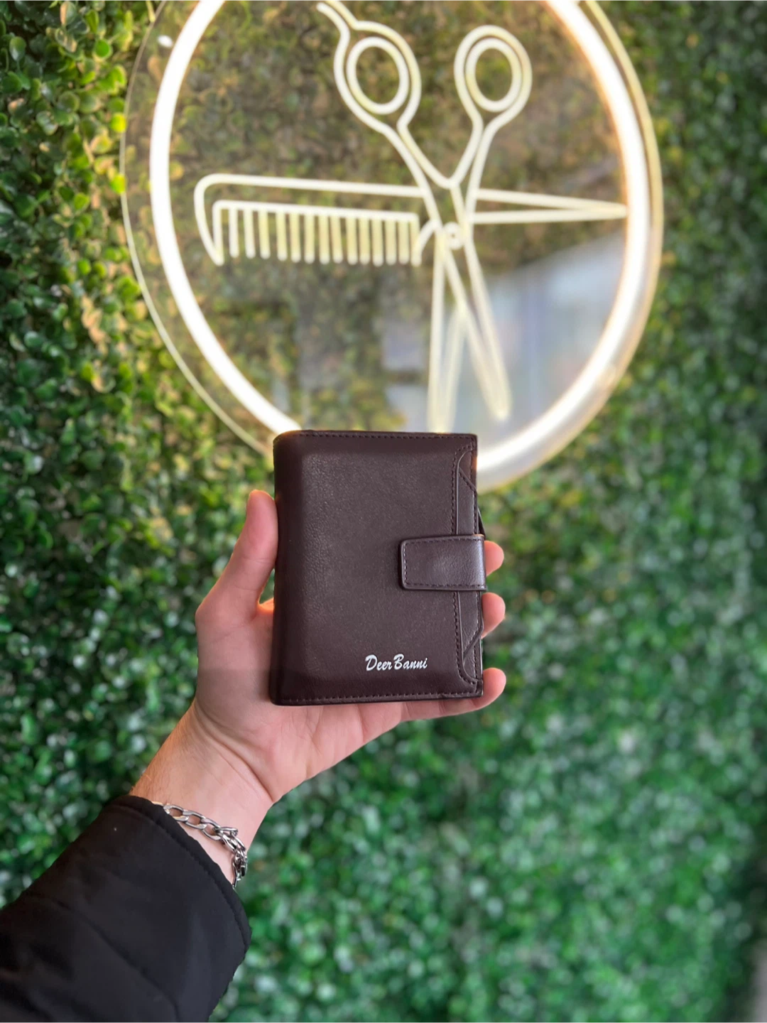 Deer Banni Leather Bifold Wallet - photo 2