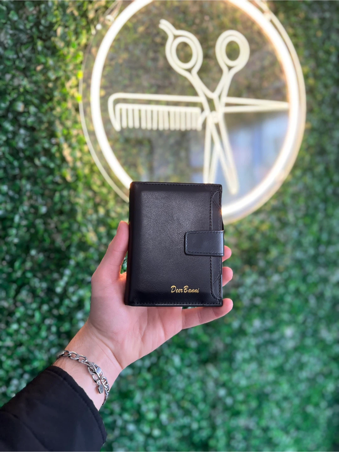 Deer Banni Leather Bifold Wallet