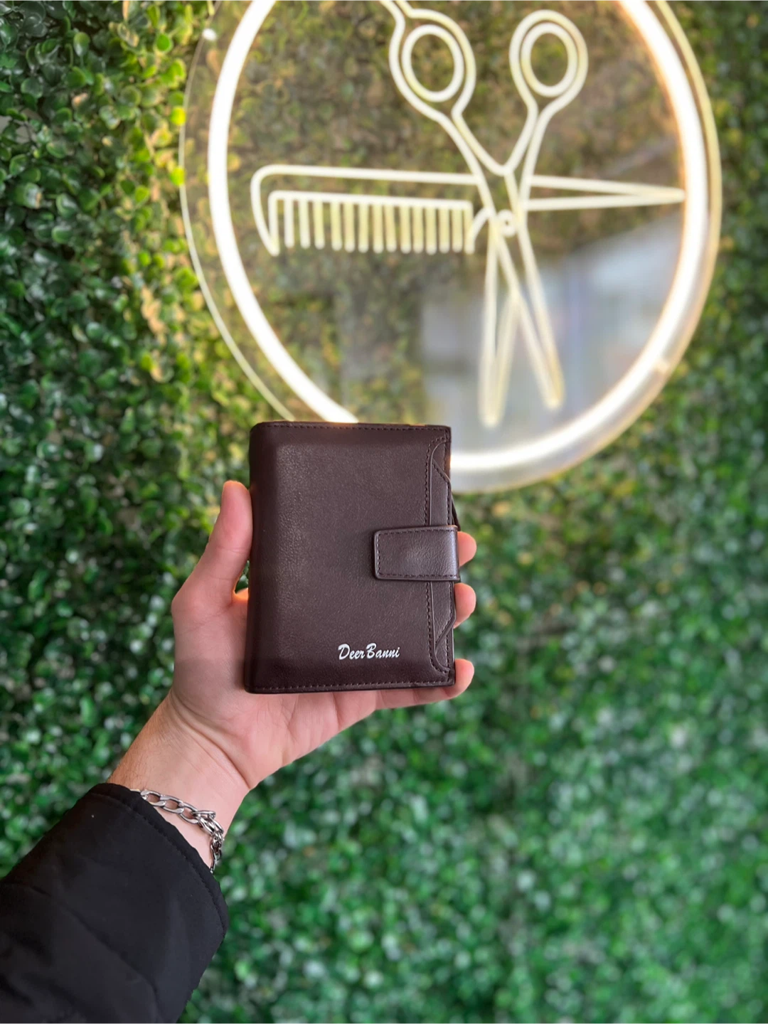 Deer Banni Leather Bifold Wallet - photo 3
