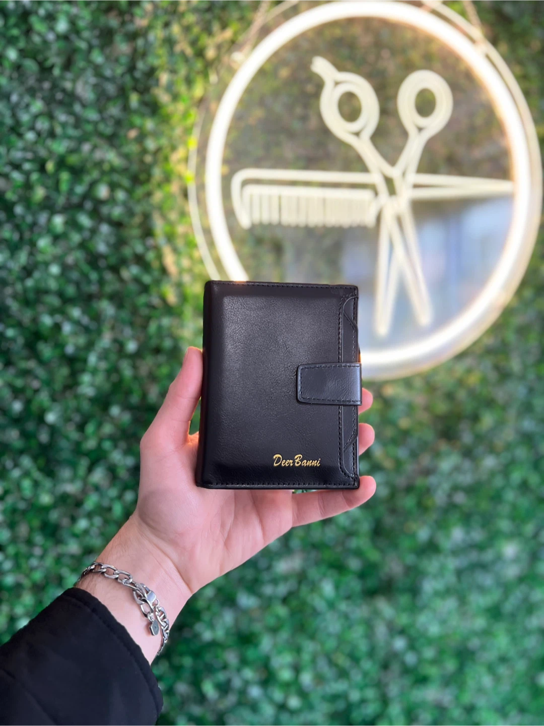 Deer Banni Leather Bifold Wallet - photo 4