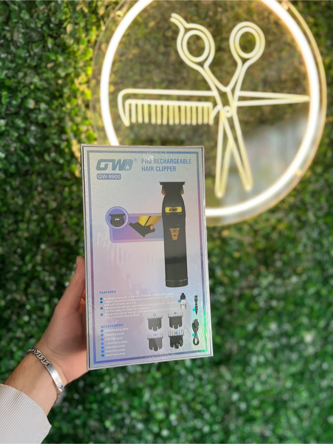 GWE Pro Rechargeable Hair Clipper GW-9900