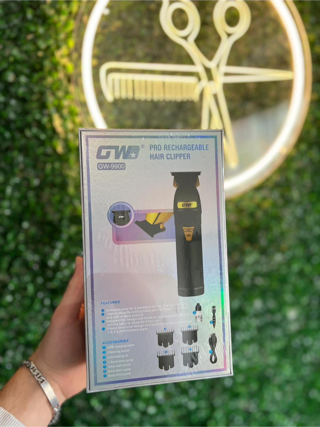 GWE Pro Rechargeable Hair Clipper GW-9900 - photo 2