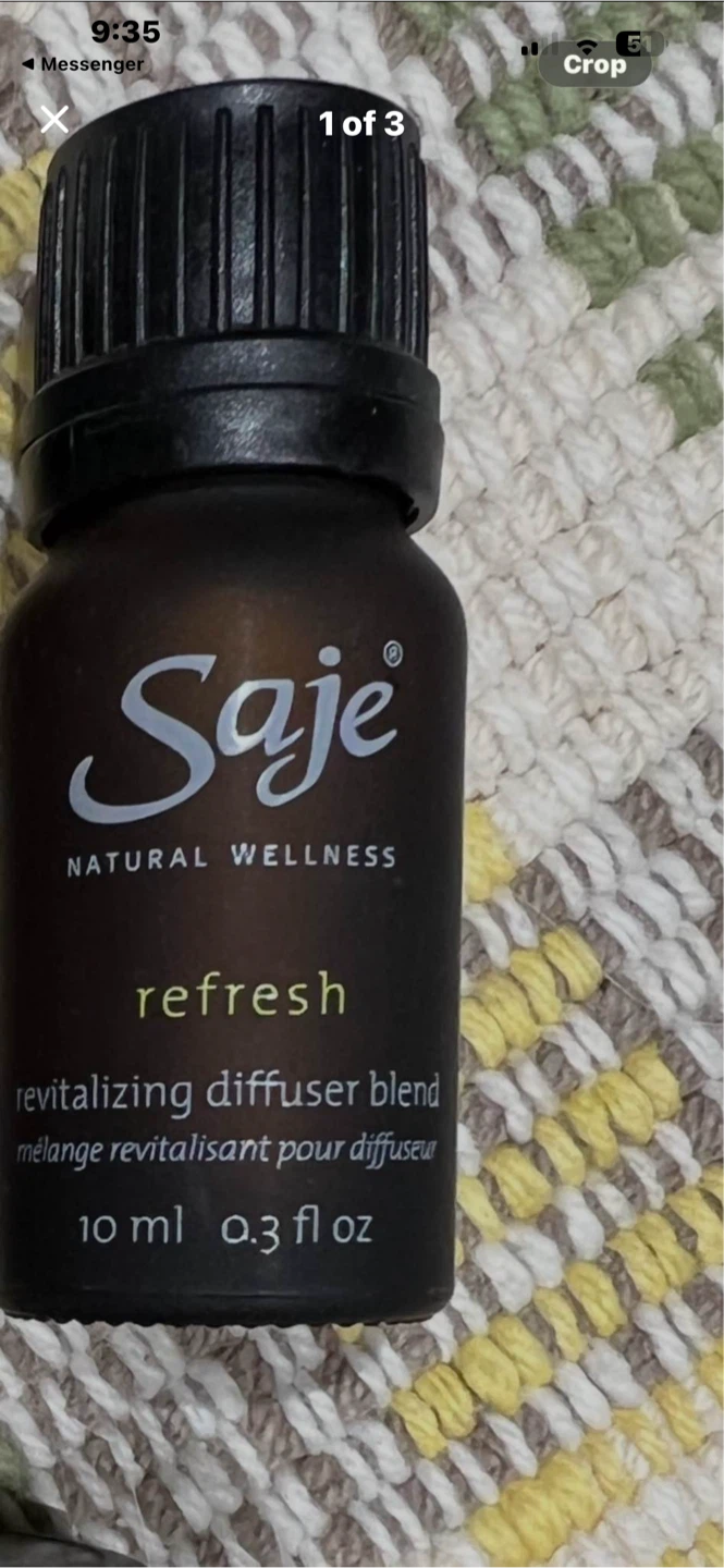 Saje Refresh Revitalizing 10ml Diffuser Blend