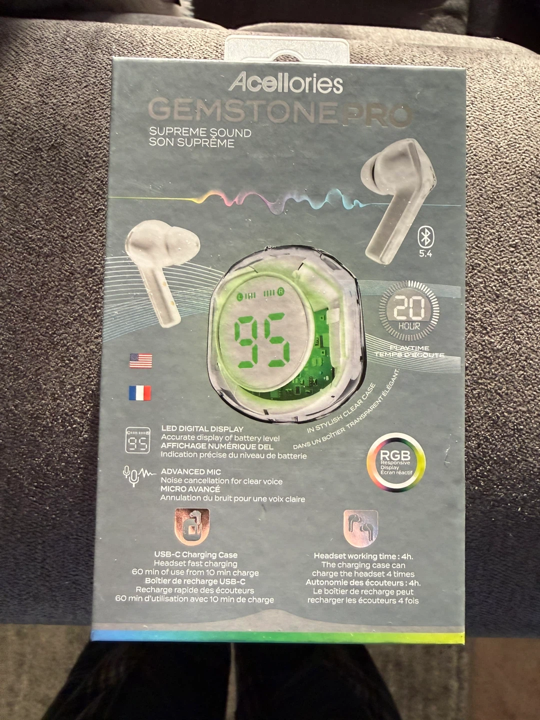 Acellories Gemstone Pro Supreme Sound True Wireless Earbuds