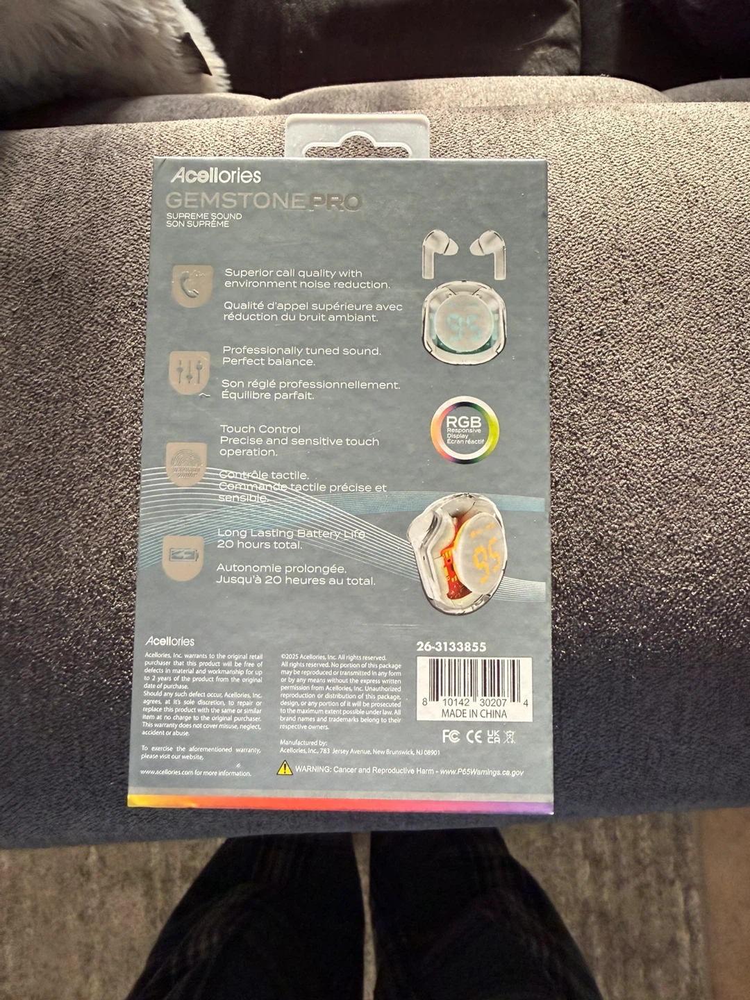Acellories Gemstone Pro Supreme Sound True Wireless Earbuds - photo 2