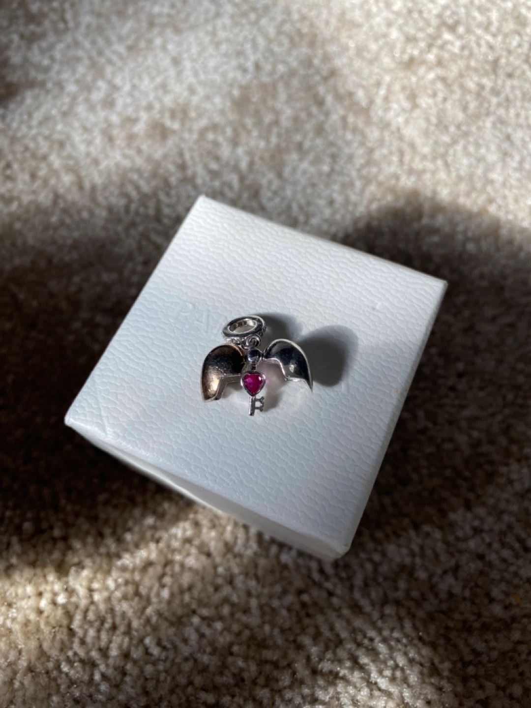 Pandora Sterling Silver Heart Charm - photo 3