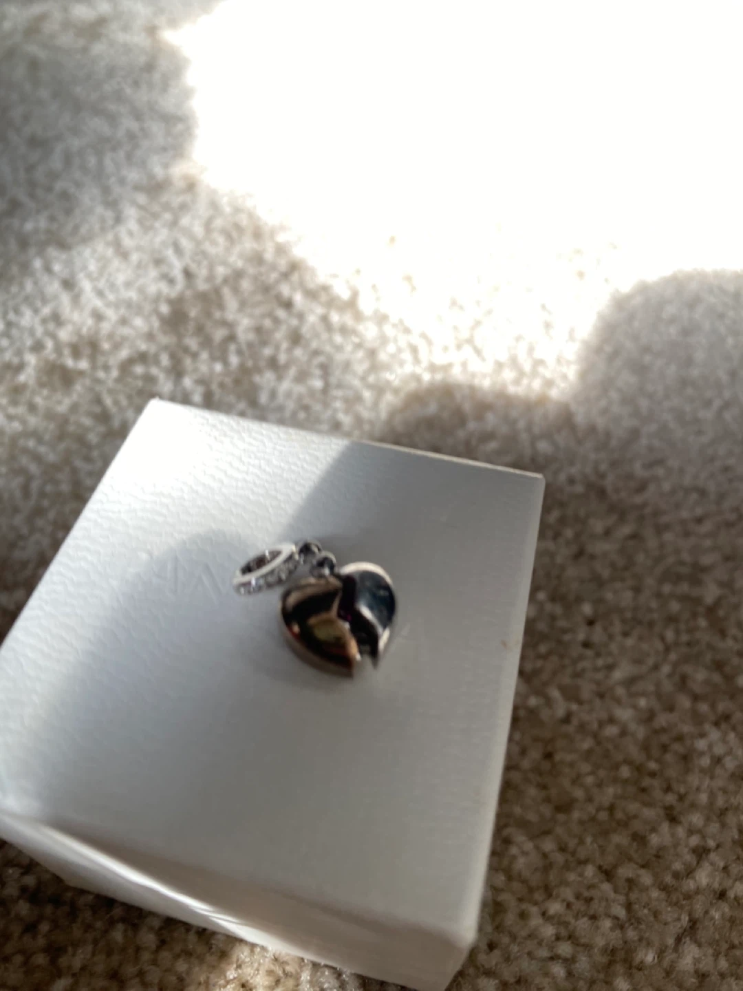 Pandora Sterling Silver Heart Charm