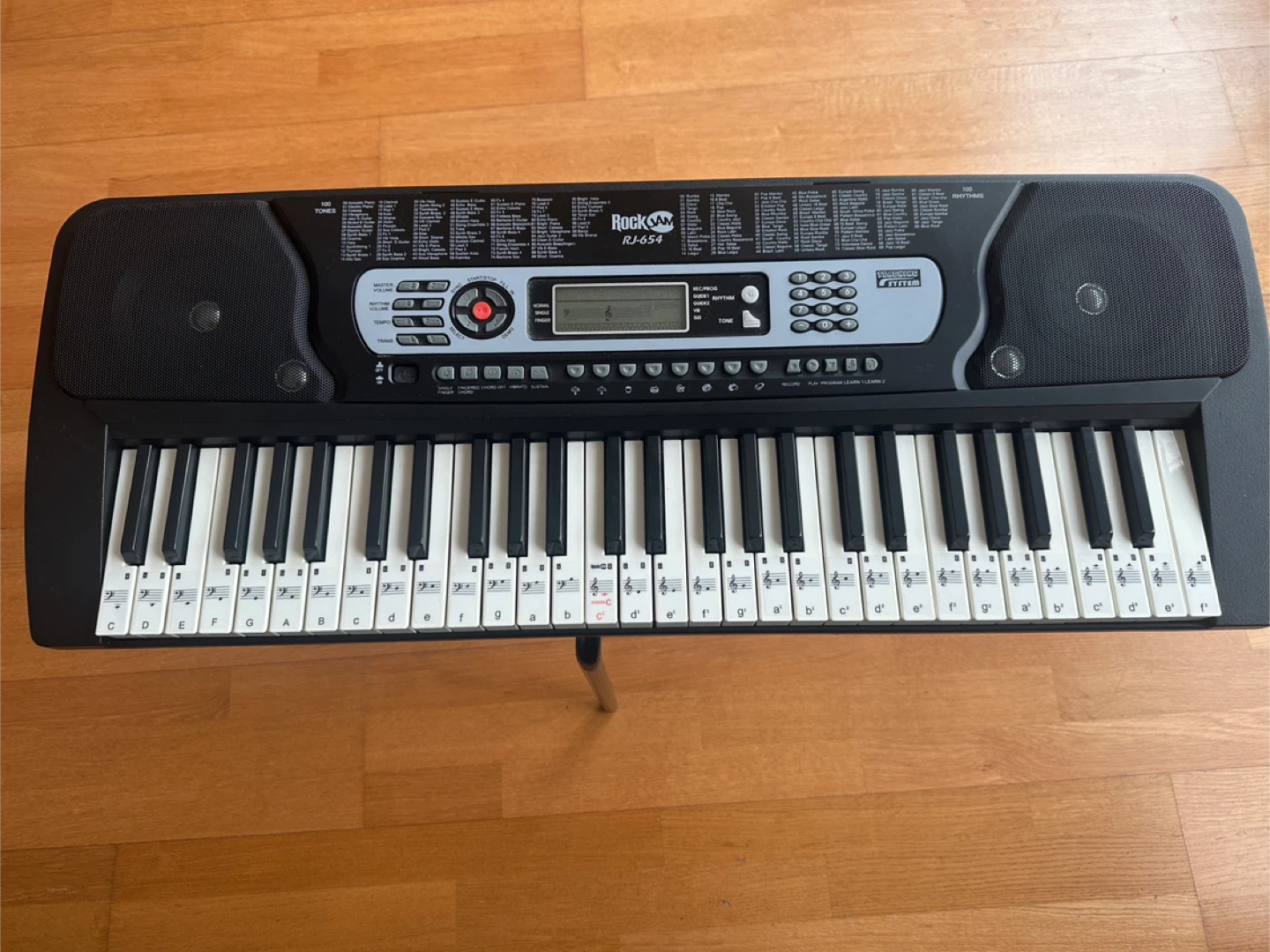 55 key PIANO: RockJam RJ654 Keyboard - photo 2