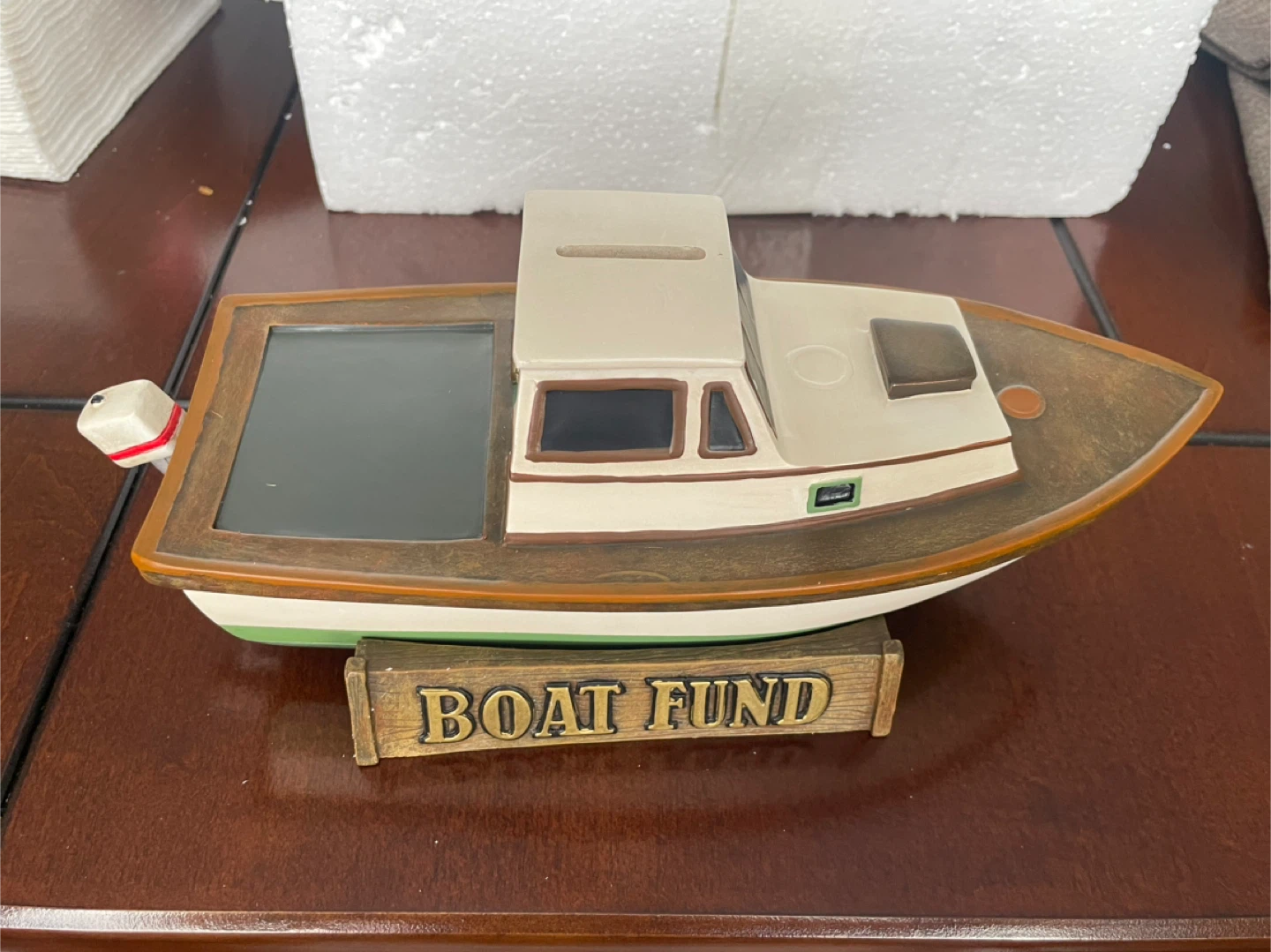 NEW! Wistful Fisherman Boat Fund Bank - photo 2