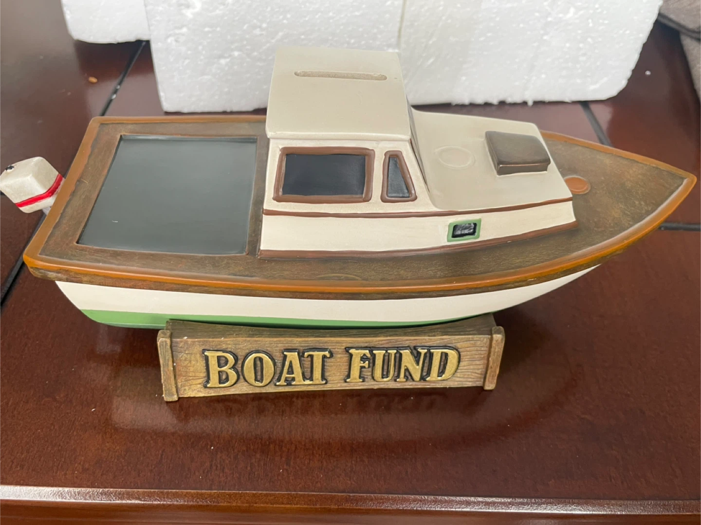 NEW! Wistful Fisherman Boat Fund Bank